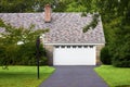 Driveway and Garage