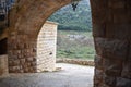 Driveway into St Anthony Monastery, Lebanon Royalty Free Stock Photo