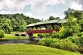 Covered bridge along the Cherohala Skyway