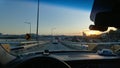 Driving around the han river