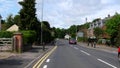 Driving through Blakedown village in Worcestershire