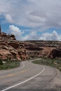 Driving Through Canyonlands National Park