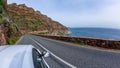 Driving Chapmans Peak Drive Atlantic Ocean Mountain Route