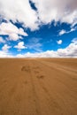 Driving desert road Royalty Free Stock Photo