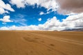 Driving desert road Royalty Free Stock Photo