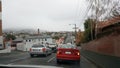 Driving in Hobart street