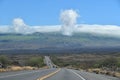 Driving on Kohala Mountain Road at Hawi on the Big Island in Hawaii