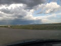 Driving Landscape Wyoming