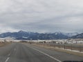 Driving Landscape Wyoming