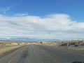 Driving Landscape Wyoming