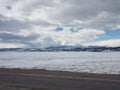 Driving Landscape Wyoming