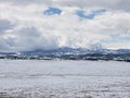 Driving Landscape Wyoming