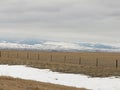 Driving Landscape Wyoming