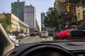 Driving in Manhattan Traffic