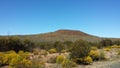 Driving the Nullabor on a highway in the Australian Outback