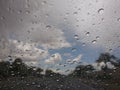 Driving In The Rain- rain windshield-