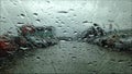 Driving on raining day