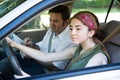Driving Test Royalty Free Stock Photo