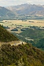 Driving towards Hanmer Springs, NZ