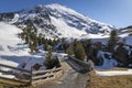 Wonderful winter landscape in the Venter Valley in Tirol, Austria Royalty Free Stock Photo