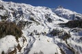 Wonderful winter landscape in the Venter Valley in Tirol, Austria Royalty Free Stock Photo
