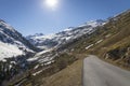 Wonderful winter landscape in the Venter Valley in Tirol, Austria Royalty Free Stock Photo