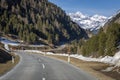 Wonderful winter landscape in the Venter Valley in Tirol, Austria Royalty Free Stock Photo