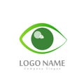 Eye clinic logo.