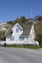 Drobak Akershus, Norway - Residential houses Royalty Free Stock Photo