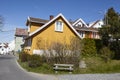 Drobak Akershus, Norway - Residential houses Royalty Free Stock Photo