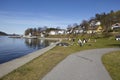 Drobak Akershus, Norway - Sunbathing area