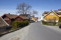 Drobak Norway, Askershus - Street Royalty Free Stock Photo