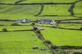 DROMBEG, WEST CORK, IRELAND - AUGUST 13, 2018: Irish farm Royalty Free Stock Photo