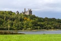 Dromore Castle and lake Royalty Free Stock Photo