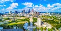 Aerial View of Atlanta, Georgia, USA Skyline Royalty Free Stock Photo