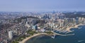 Aerial photos of Dalian City Royalty Free Stock Photo