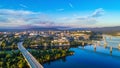 Downtown Chattanooga Tennessee Skyline Royalty Free Stock Photo