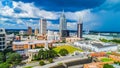 Downtown Mobile Alabama AL Skyline Aerial