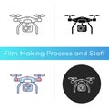 Drone camera icon