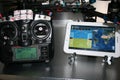 Drone design prototype and build showing different electronic modules.