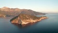 Thasos island and the little island Nisida Kinira, Greece