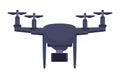 drone flying device tech icon