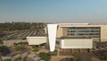 Drone footage of the BCX head office modern building in Centurion, South Africa