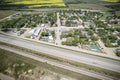 Aerial View of Borden, Saskatchewan