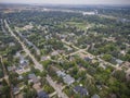 Montgomery Neighborhood Aerial View in Saskatoon