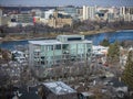 Nutana Neighborhood Aerial View in Saskatoon