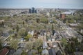 Nutana Neighborhood Aerial View in Saskatoon