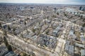 Nutana Neighborhood Aerial View in Saskatoon