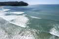 Whangamata beach Aerial Royalty Free Stock Photo