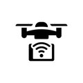 Drone mobile control icon
